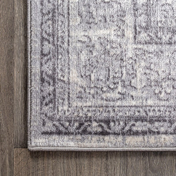 Mughal Ornate Medallion Traditional Area Rug